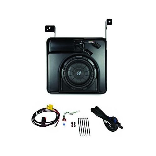  Kicker SSICRE07 Powered Subwoofer Upgrade Kit For Select 2007-Up Chevrolet Silverado & GMC Sierra Crew Cab