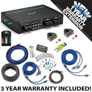 Kicker 44KXMA4004 Marine Audio 4 Channel Amp KXMA400.4 & 4 GA Amplifier Accessory Kit - 3 Year Warranty!