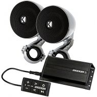 Kicker PXiBT1002 BT control with 100 watt amp and 40PSM32 handle bar speakers 2 Ohm