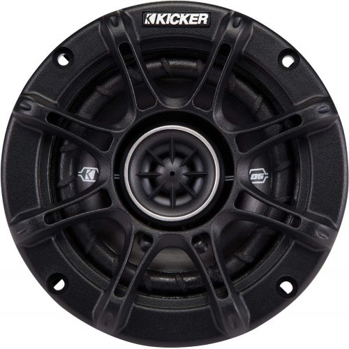  Kicker White Mini Wake Tower Marine Enclosures Loaded with Kicker 4 DSC Speakers