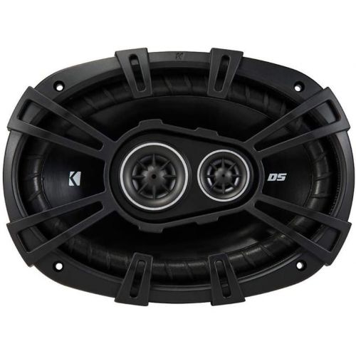  4 Kicker 43DSC69304 D-Series 6x9 140 Watt 3-Way Car Audio Coaxial Speakers