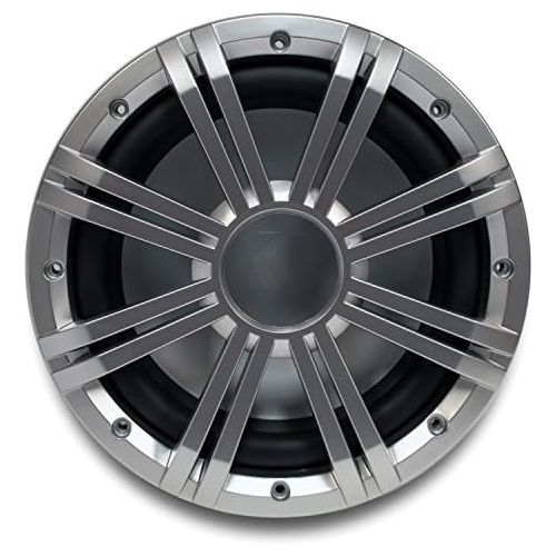  Kicker 10 4-ohm Marine Subwoofer with Included Silver Grille.