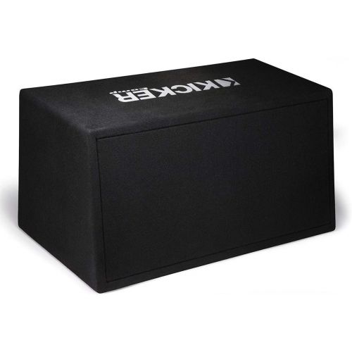  Kicker 12 Inch 600 Watt Comp Dual Car Audio Loaded Subwoofer Enclosure | 43DC122