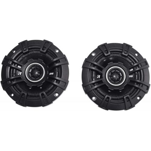  4) Kicker 43DSC44 D-Series 4 240 Watt 4-Ohm 2-Way Car Audio Coaxial Speakers