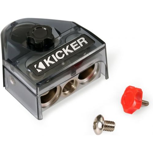  Kicker 44KXA4001 Car Audio Sub Amp KXA400.1 & 4 GA Amplifier Accessory Kit - 3 Year Warranty!