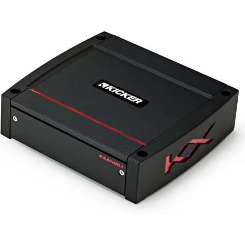  Kicker 44KXA4001 Car Audio Sub Amp KXA400.1 & 4 GA Amplifier Accessory Kit - 3 Year Warranty!
