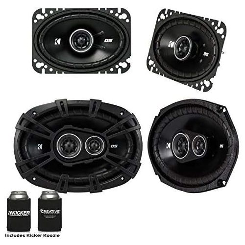  Kicker KICKER for Late 90s Early 2000s GM Coupes & Sedans. A Pair of 43DSC4604 4x6 Speakers & a Pair of 43DSC69304 6x9 s