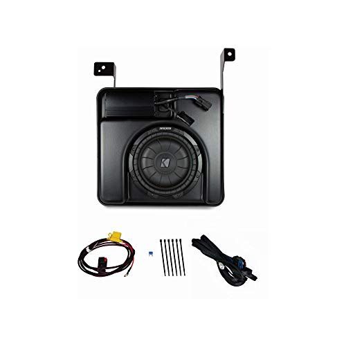  Kicker PSICRE14 PowerStage Amp & Sub Upgrade w Base Audio For 2014-15 Chevy Silverado  GMC Sierra Crew Cab