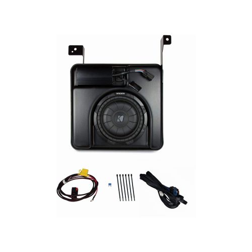  Kicker PSICRE14 PowerStage Amp & Sub Upgrade w Base Audio For 2014-15 Chevy Silverado  GMC Sierra Crew Cab