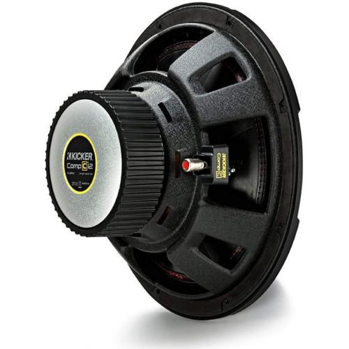  Kicker 12 Inch CompC 1200 Watt 4 Ohm Single Voice Coil SVC Subwoofer (2 Pack)