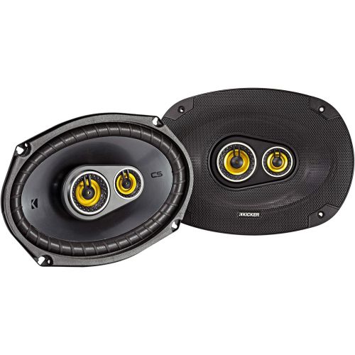  Kicker for Ram Crew Cab Truck 2012 & Up 43CSC6934 6x9, 43CSC354 3.5 Inch Speaker Bundle