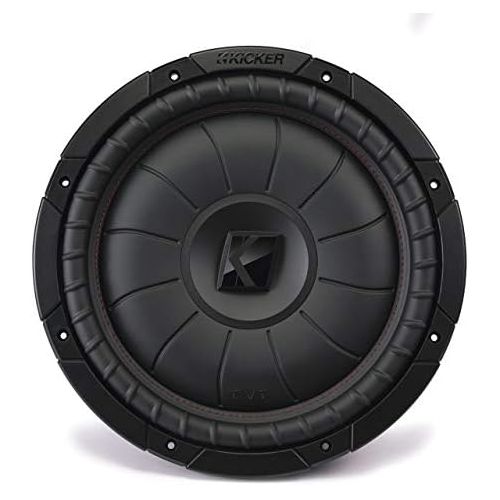  Kicker CompVT CVT102 (43CVT102) 800W Peak (400W RMS) 10 CompVT Series Dual 2-Ohm Car Subwoofer