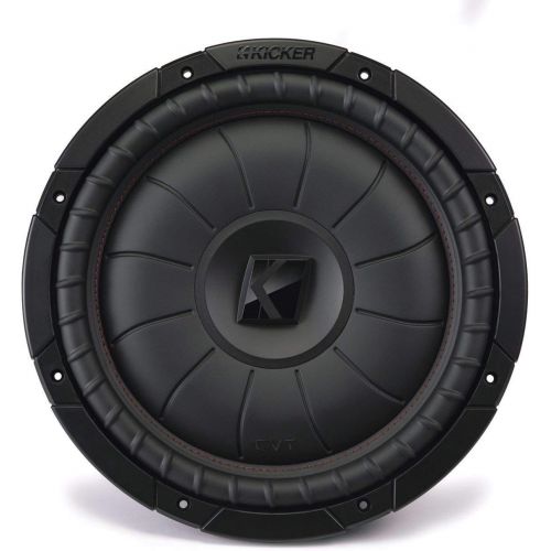  Kicker CompVT CVT102 (43CVT102) 800W Peak (400W RMS) 10 CompVT Series Dual 2-Ohm Car Subwoofer