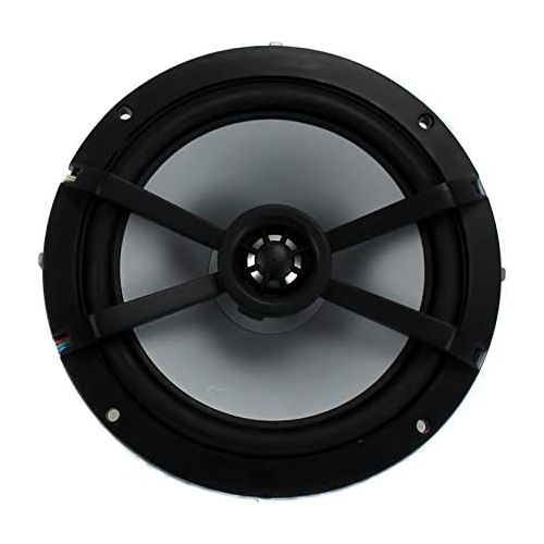  4) New Kicker 41KM654LCW 6.5 390W LED Marine Audio Coaxial Speakers Stereo KM65