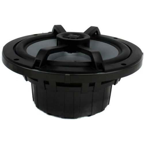  4) New Kicker 41KM654LCW 6.5 390W LED Marine Audio Coaxial Speakers Stereo KM65