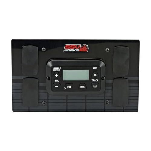  Kicker & SSV Works 44PRZ33 800 Watt, 5 Speaker, Plug And Play Polaris RZR Stereo System - Fits 2013 and Up Polaris RZRs