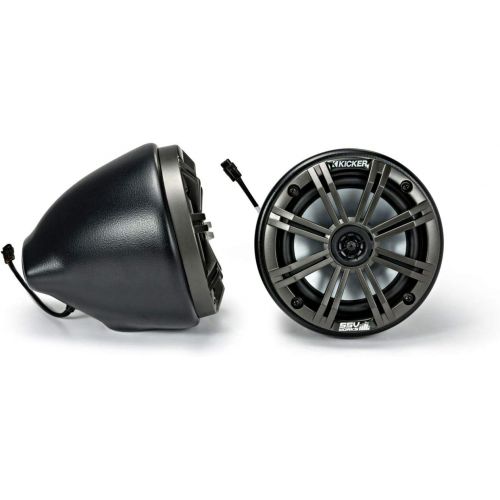  Kicker & SSV Works 44PRZ33 800 Watt, 5 Speaker, Plug And Play Polaris RZR Stereo System - Fits 2013 and Up Polaris RZRs