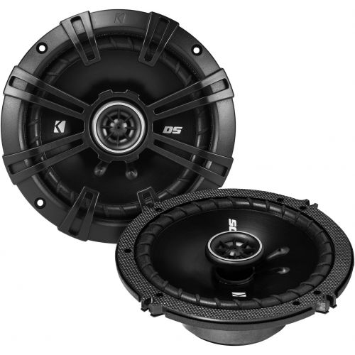  Kicker 43DSC6504 6.5” & 43DSC69304 6x9” DS-Series Speakers with 43DXA2504 DX-Series Amplifier and Wire kit