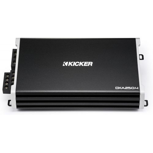  Kicker 43DSC6504 6.5” & 43DSC69304 6x9” DS-Series Speakers with 43DXA2504 DX-Series Amplifier and Wire kit