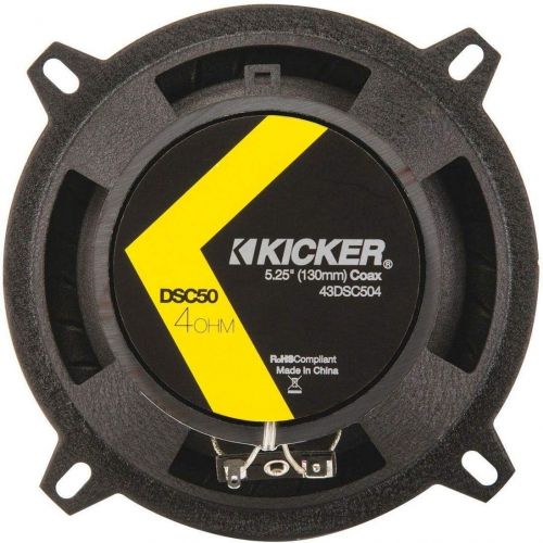  Kicker DSC50 DS Series 5.25 4-Ohm Coaxial Speaker