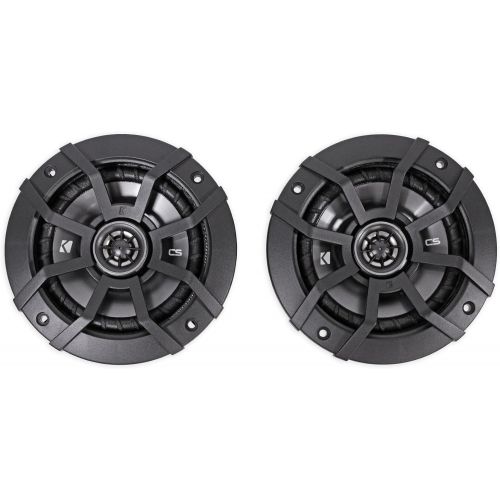  Kicker CSC5 5.25 900W 2 Way 4 Ohm Coaxial Car Audio Speakers (2 Pair) | 43CSC54