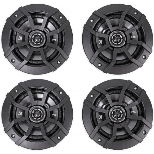  Kicker CSC5 5.25 900W 2 Way 4 Ohm Coaxial Car Audio Speakers (2 Pair) | 43CSC54