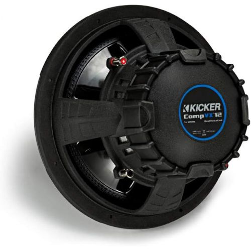  Kicker CVX124 COMPVX 12 Subwoofer Dual Voice Coil 4-Ohm 750W