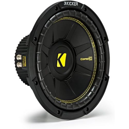  Kicker KICKER CWCS104 CompC 10 Subwoofers Bundle Single 4-Ohm Voice Coil