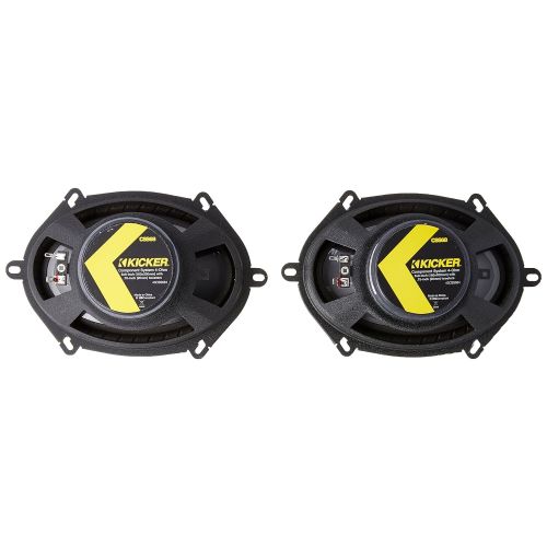  Kicker 43CSS684 CSS68 6x8-Inch Component System with .75-Inch tweeters, 4-Ohm