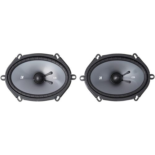  Kicker 43CSS684 CSS68 6x8-Inch Component System with .75-Inch tweeters, 4-Ohm