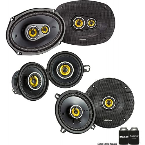  Kicker for Dodge Ram 2002-2011 Truck Speaker Bundle 43CSC6934 6x9, (2) 43CSC54 5.25 Inch Speakers