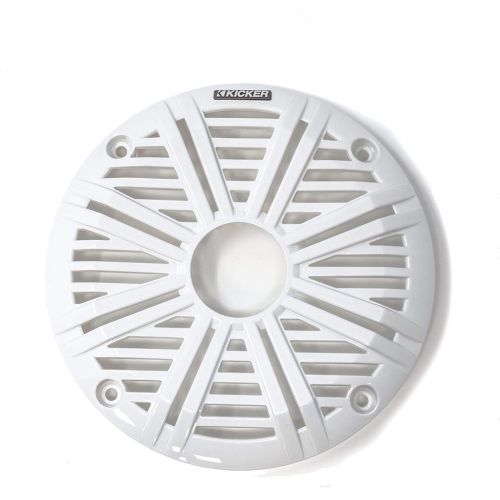  Kicker White OEM Replacement Marine 6.5 4Ω Coaxial speaker Bundle - 6 Speakers