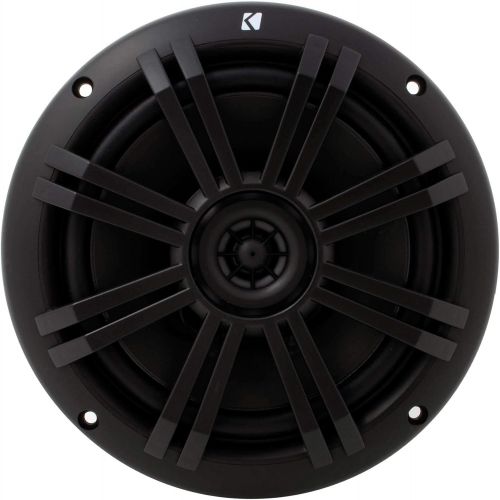  Kicker KICKER 6.5 White LED Marine Speakers (Qty 2) 1 Pair of OEM Replacement Speakers