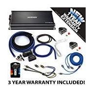 Kicker 43CXA18001 Car Audio Sub Amp CXA1800.1 & 10 GA Amplifier Accessory Kit - 3 Year Warranty!