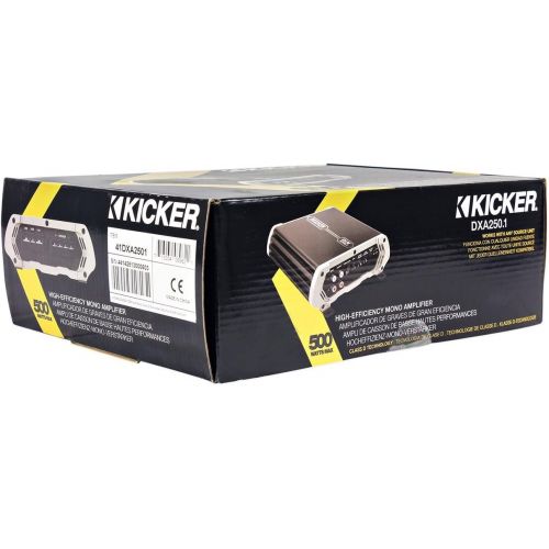  Kicker 41DXA250.1 250 Watt Mono Power Amplifier