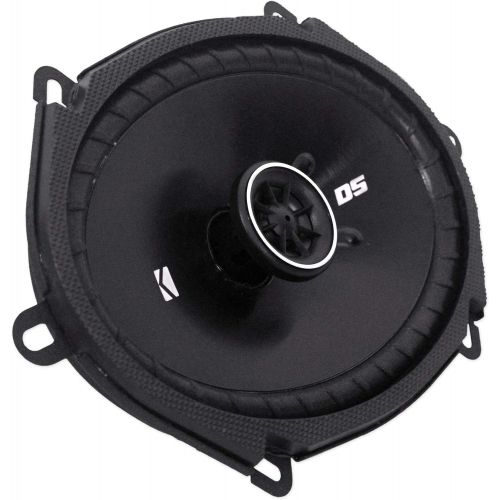  4) Kicker 43DSC6804 D-Series 6x8 200 Watt 2-Way 4-Ohm Car Coaxial Speakers Four