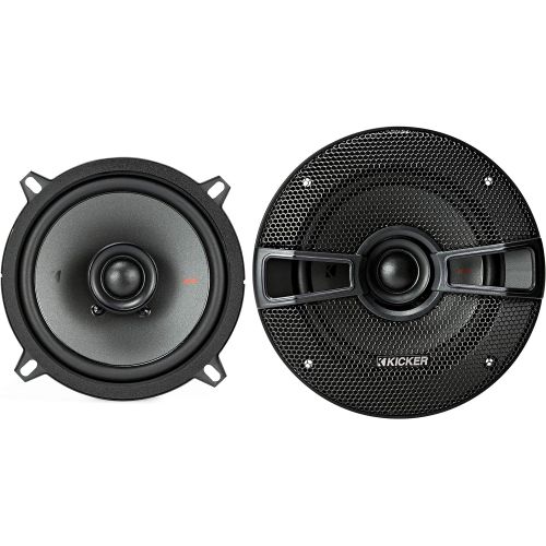  Kicker KSC504 KSC50 5.25 Coax Speakers with .75 tweeters 4-Ohm