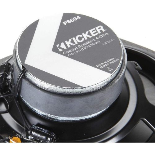  Kicker 40PS694 6 x 9 2-way Marine Speakers