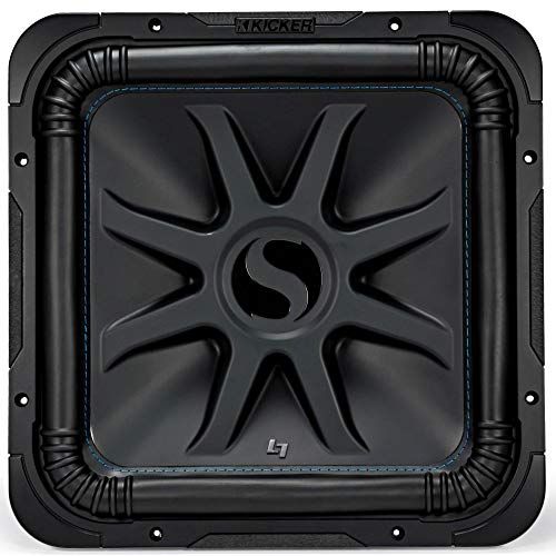  Kicker Solo-Baric L7S 2000W 15 4 Ohm DVC Sealed or Ported Square Subwoofer