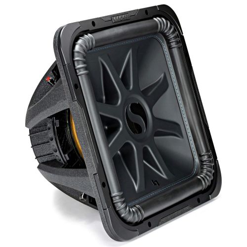  Kicker Solo-Baric L7S 2000W 15 4 Ohm DVC Sealed or Ported Square Subwoofer