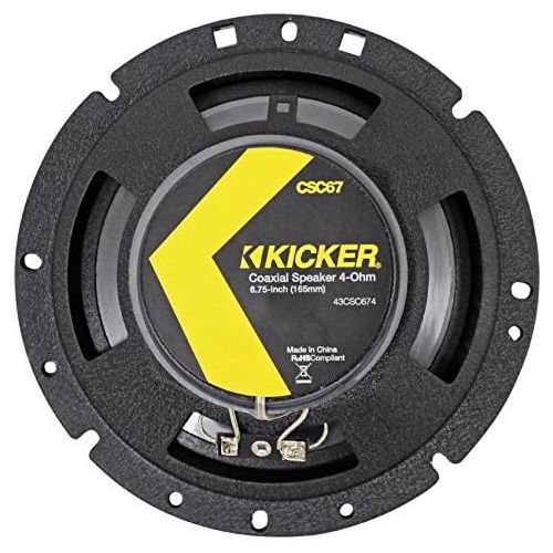  Kicker 2) KICKER 43CSC674 6.75 600w Car Audio Speakers+2) 43CSC6934 6x9 900w Speakers