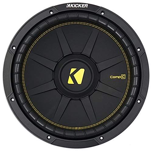  Kicker CWCD124 CompC 12 Subwoofer Dual Voice Coil 4-Ohm