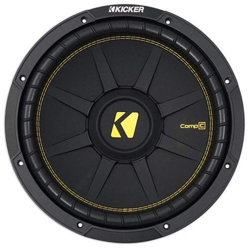  Kicker CWCD124 CompC 12 Subwoofer Dual Voice Coil 4-Ohm