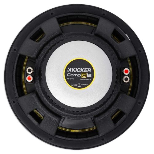  Kicker CWCD124 CompC 12 Subwoofer Dual Voice Coil 4-Ohm