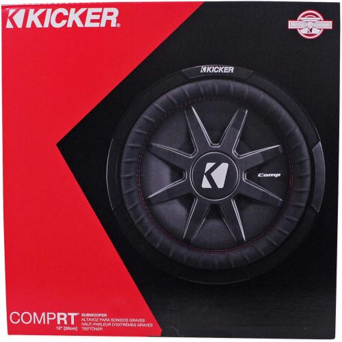  Kicker CompRT 12 1-Ohm Subwoofer