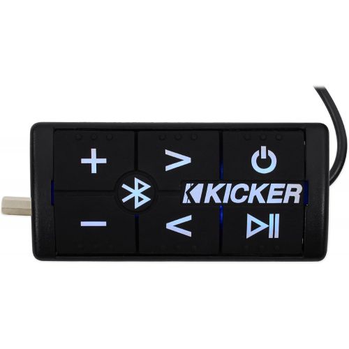  Kicker 40PXIBT502 2 Channel Portable Bluetooth Amplifier