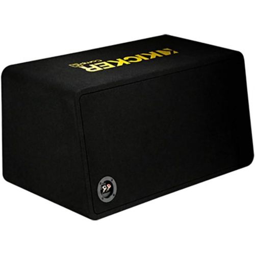  Kicker Dual 12-Inch 1200 Watt 2 Ohm Vented Loaded Subwoofer Enclosure, 44DCWC122,Black,31.88 x 13.2 x 17.25 x 16 inches