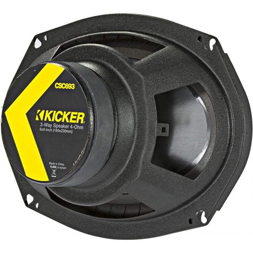 Kicker 43CSC6934 CSC693 6x9 3-Way Speaker Pair