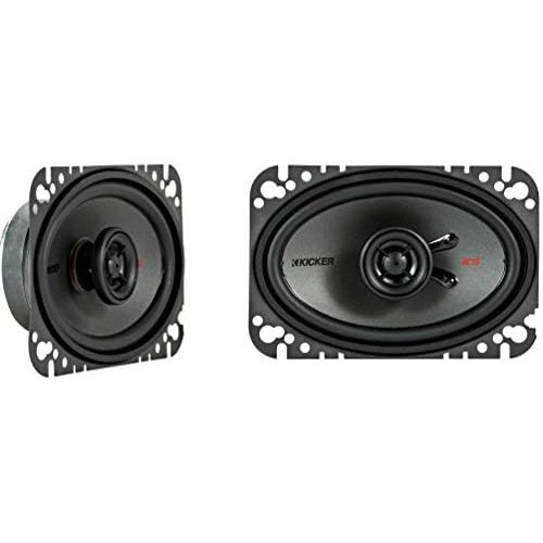  Kicker KSC4604 KSC460 4x6 Coax Speakers with .5 tweeters 4-Ohm