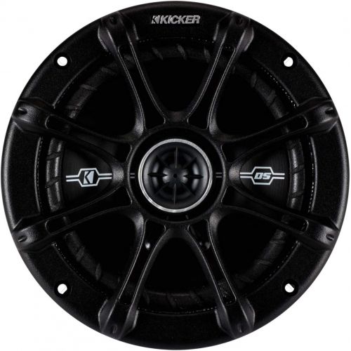  4) Kicker 41DSC654 D-Series 6.5 480 Watt 2-Way 4-Ohm Car Audio Coaxial Speakers